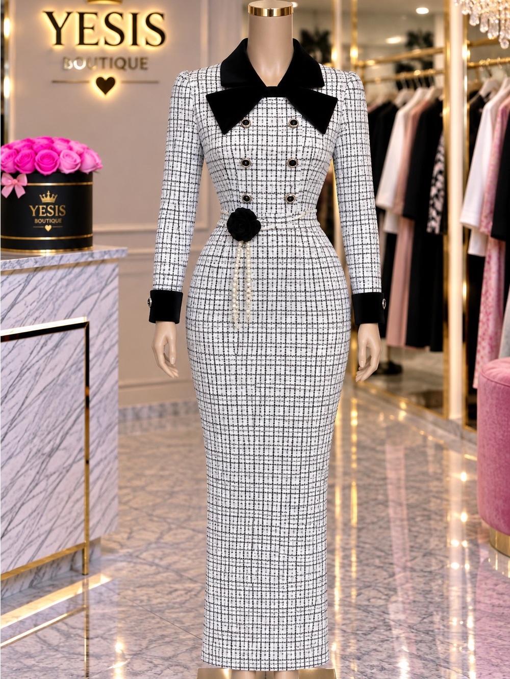 Yesi Midi Dress